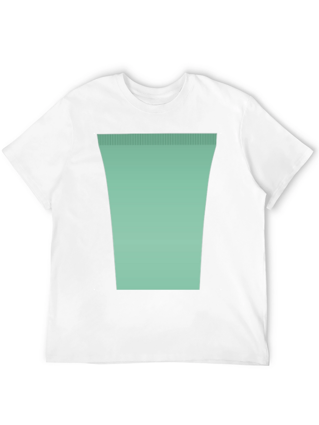 Minimalist Mint Green Graphic Tee