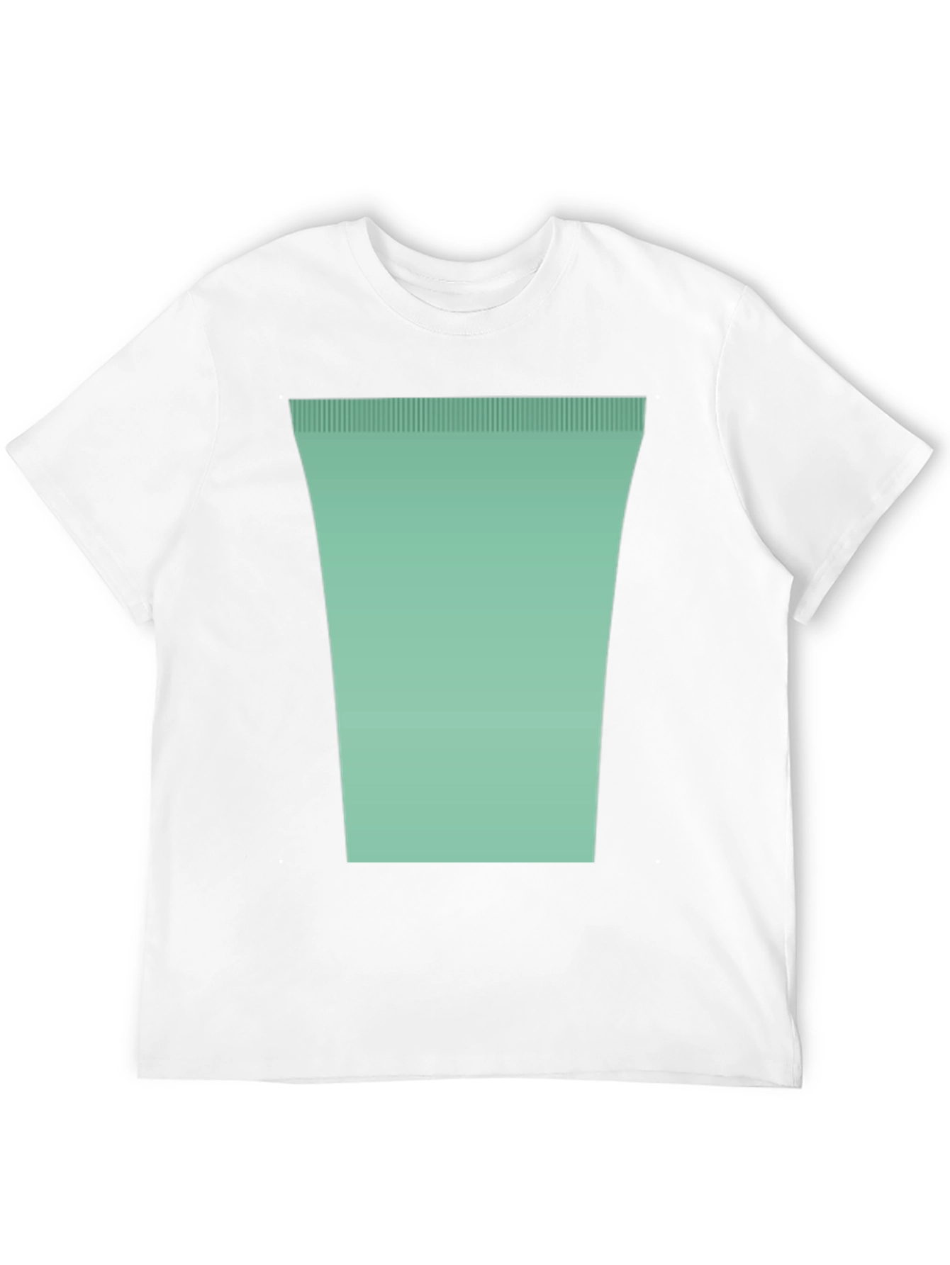 Minimalist Mint Green Graphic Tee