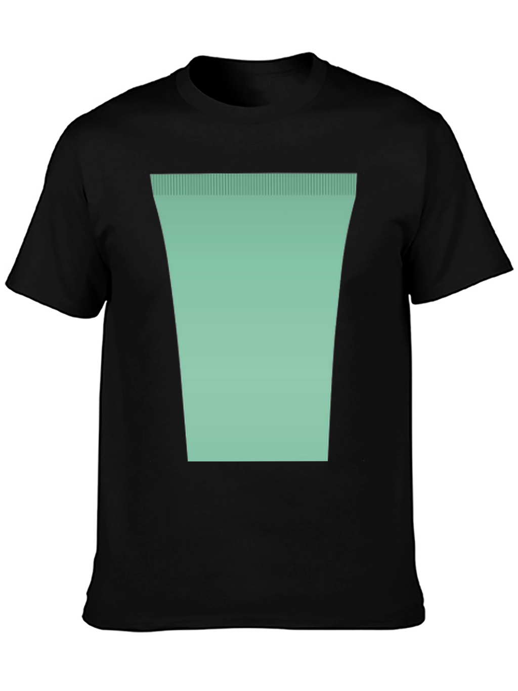 Minimalist Mint Green Graphic Tee