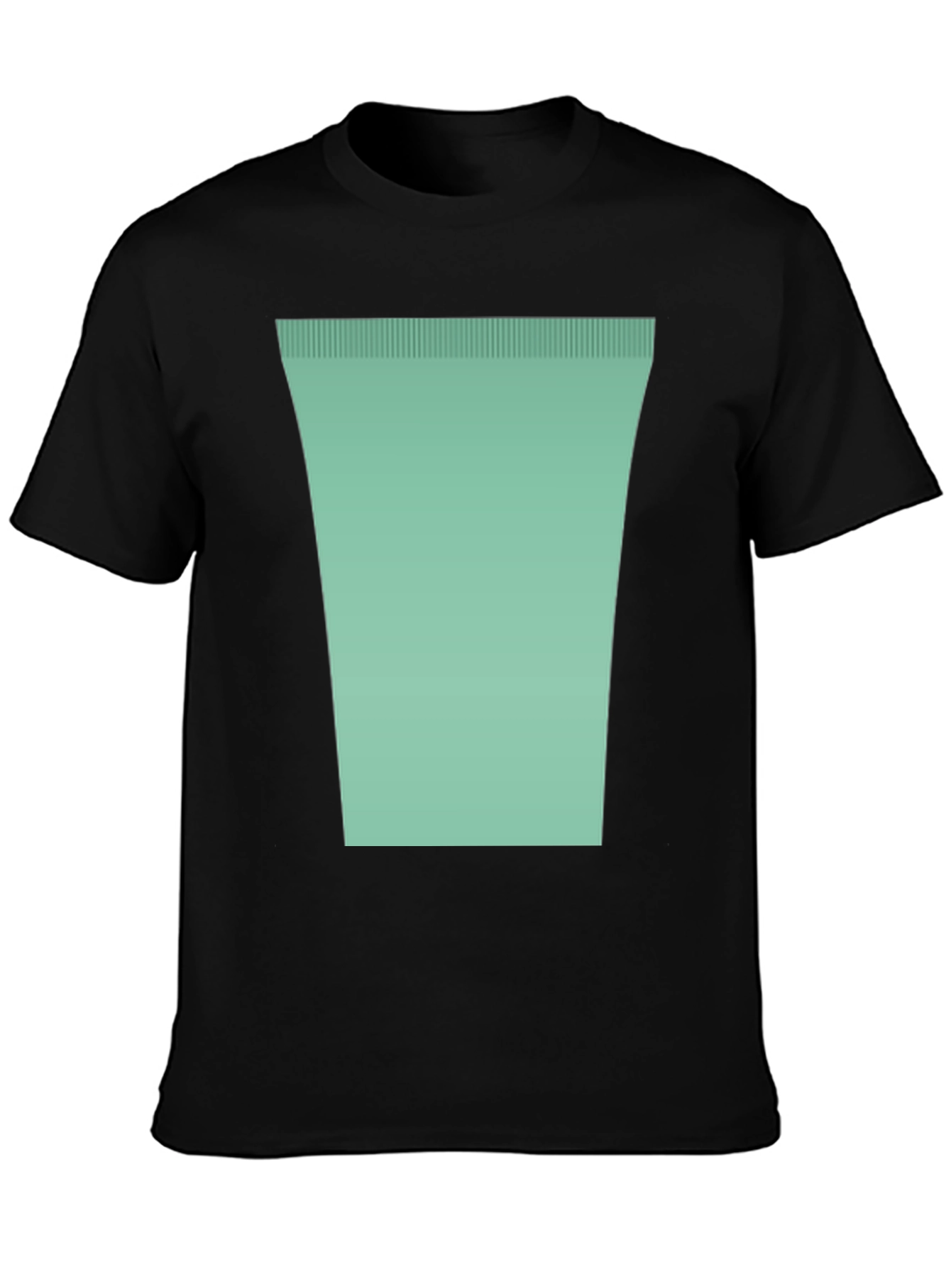Minimalist Mint Green Graphic Tee