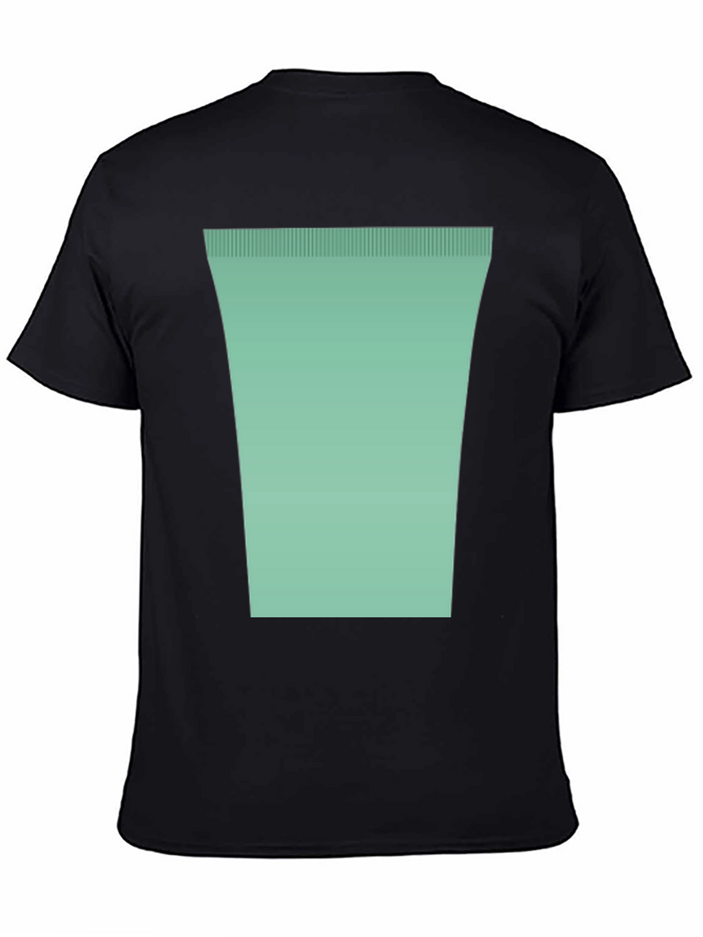 Minimalist Mint Green Graphic Tee