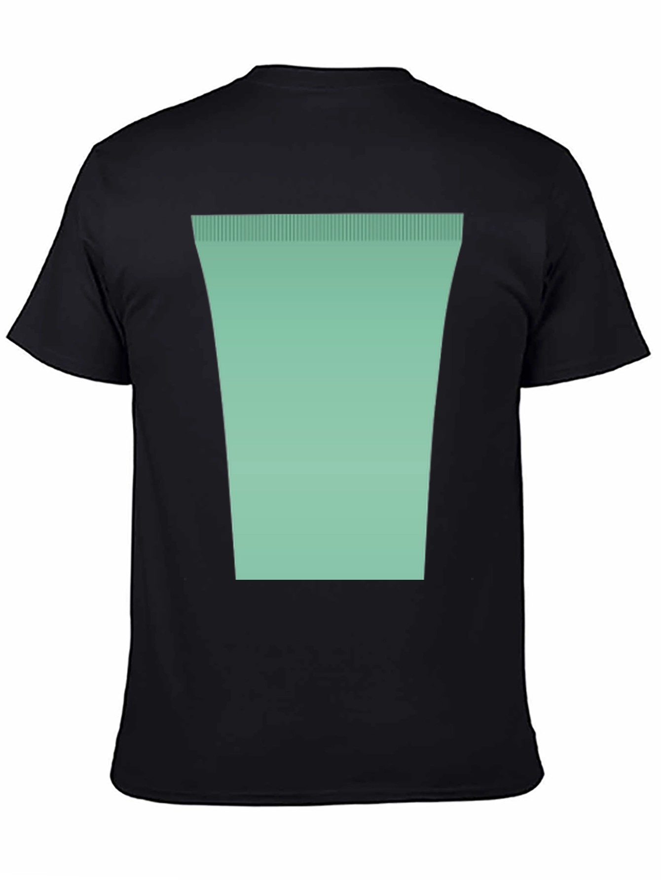 Minimalist Mint Green Graphic Tee