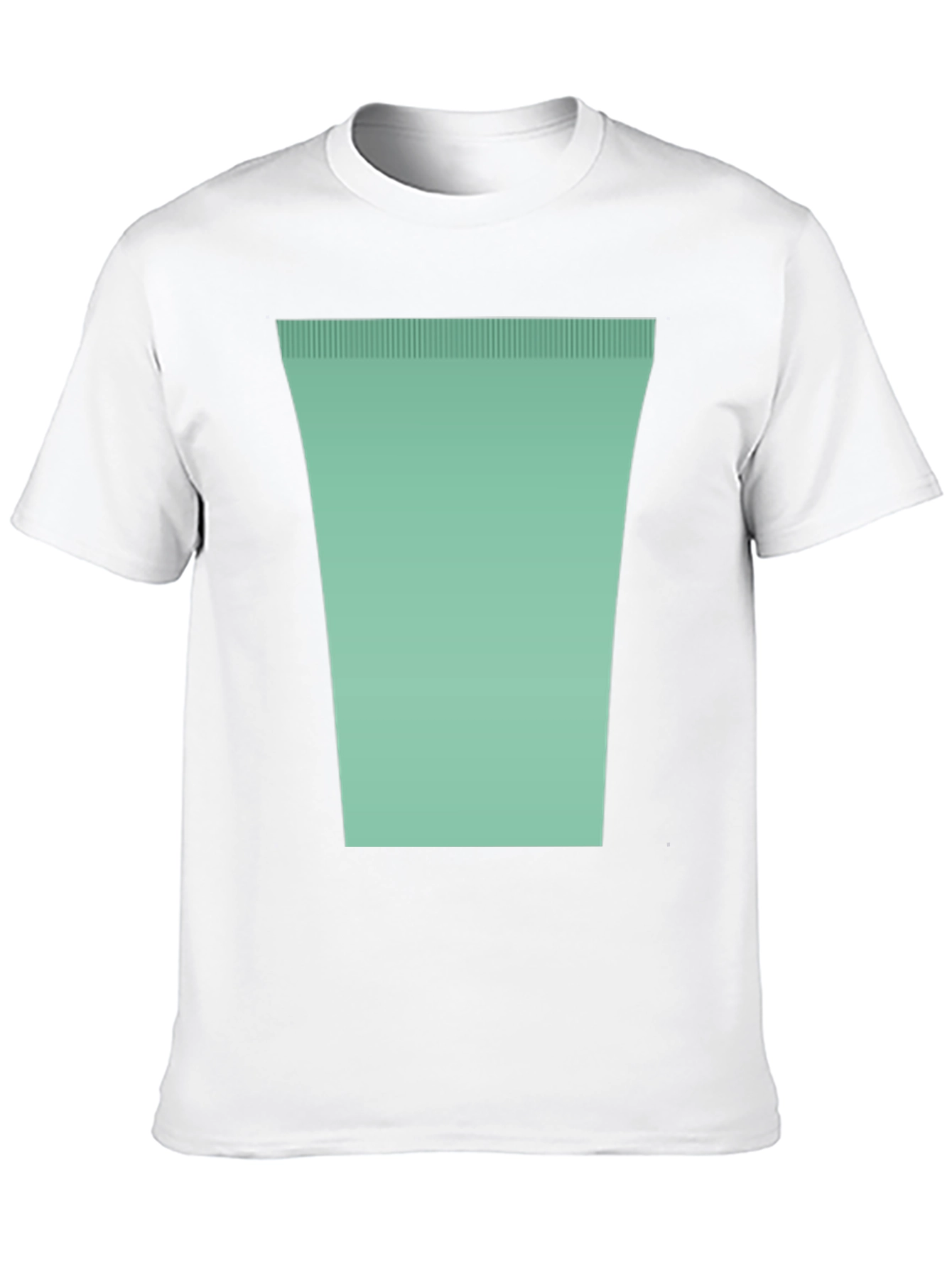 Minimalist Mint Green Graphic Tee
