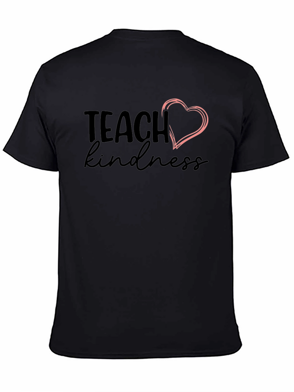 Teach Kindness Heart Graphic Tee - Soft & Stylish