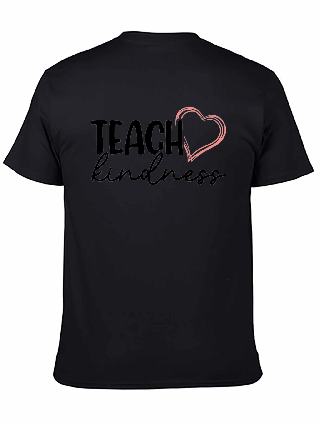 Teach Kindness Heart Graphic Tee - Soft & Stylish
