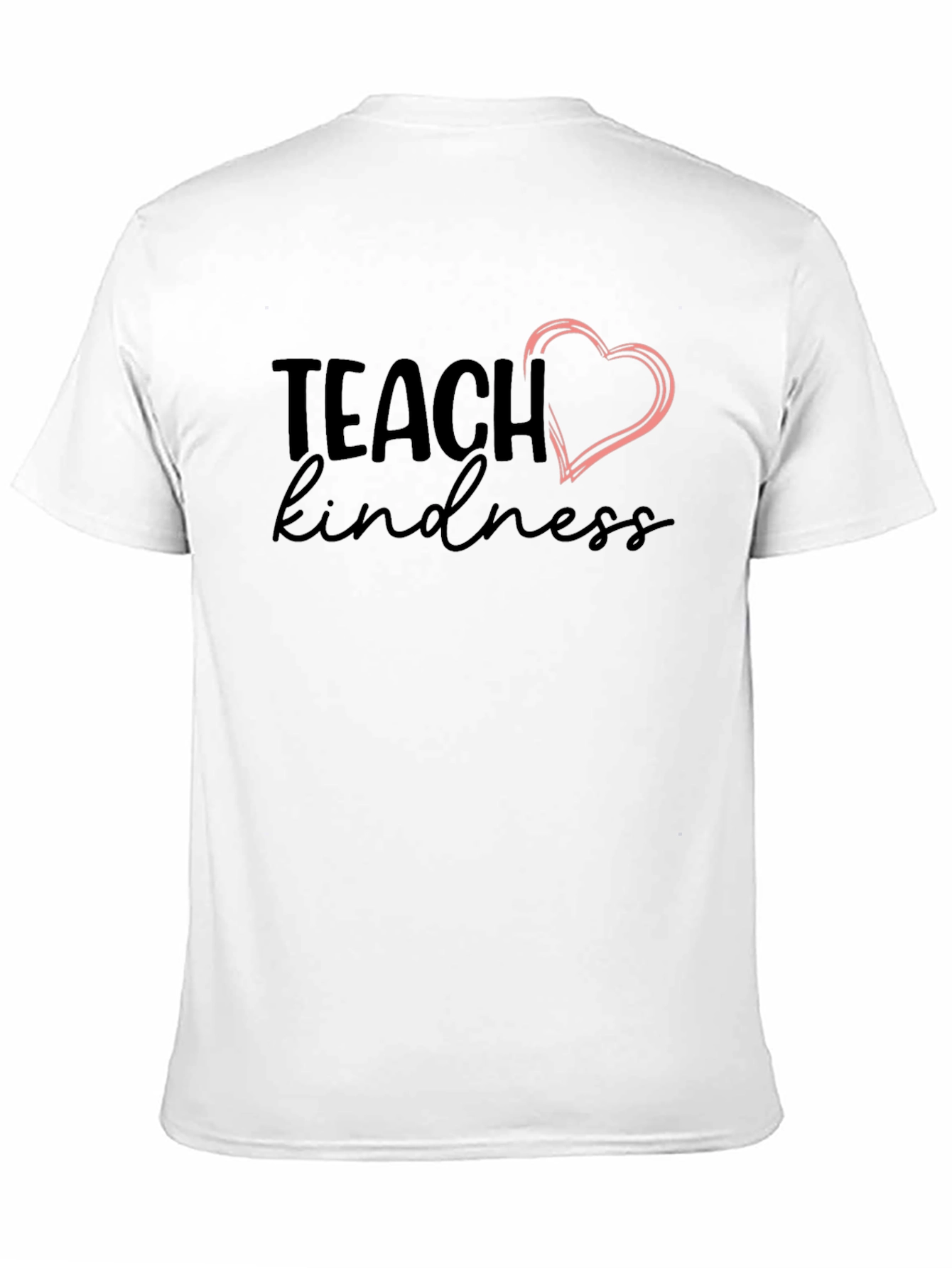 Teach Kindness Heart Graphic Tee - Soft & Stylish