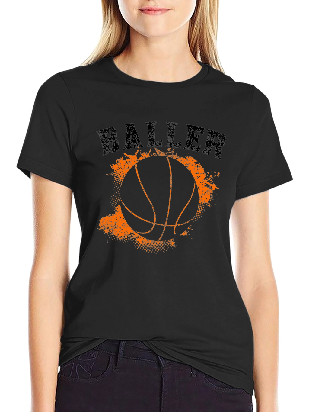 Baller Graphic Tee - Basketball T-Shirt