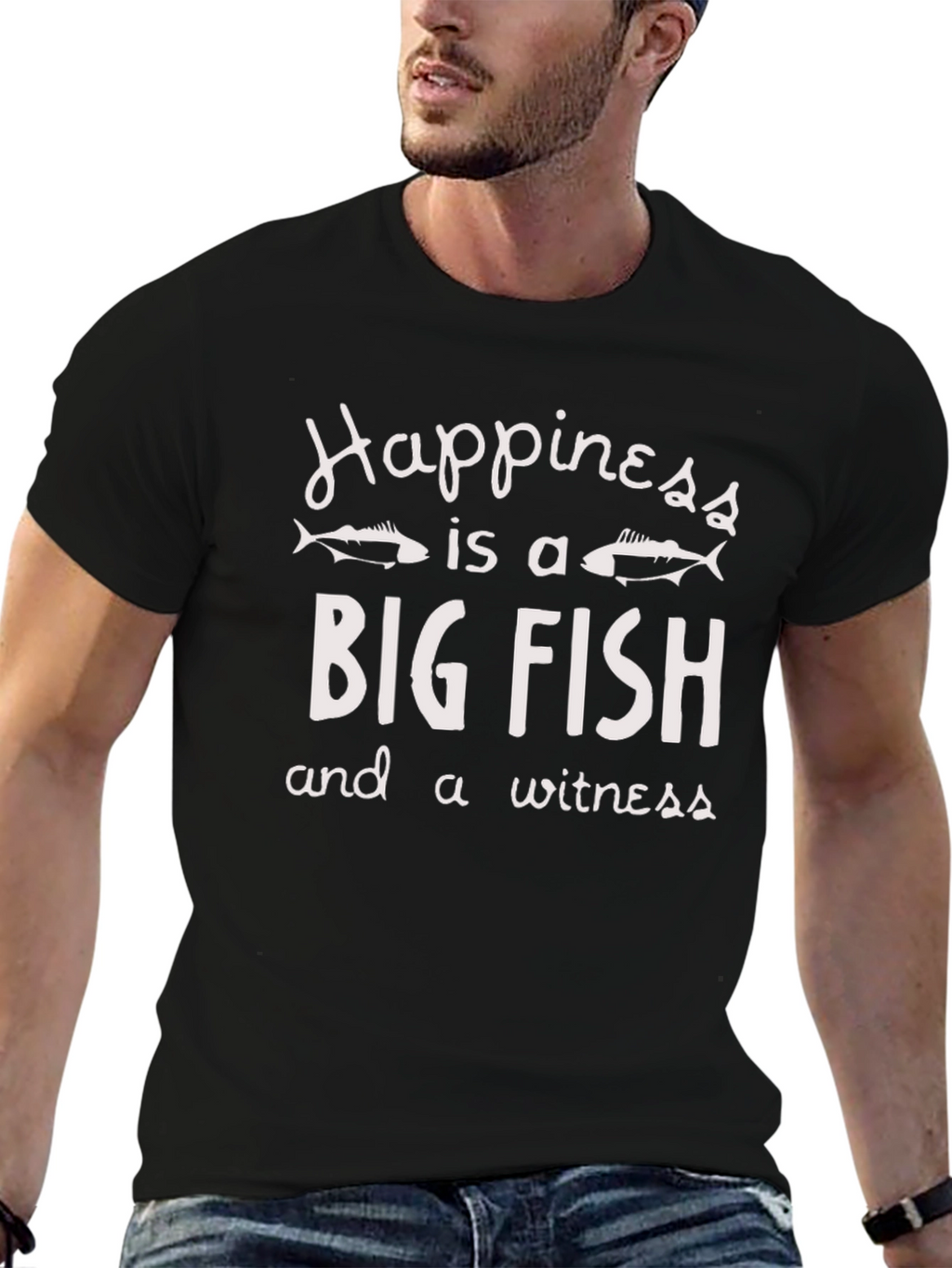 Happiness is a Big Fish T-Shirt