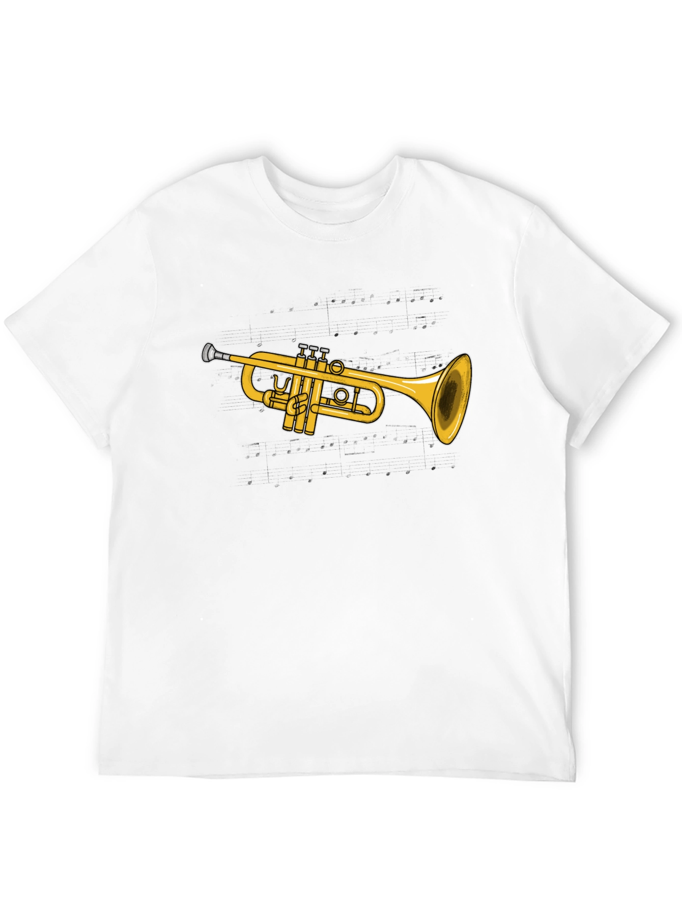 Trumpet Graphic T-Shirt
