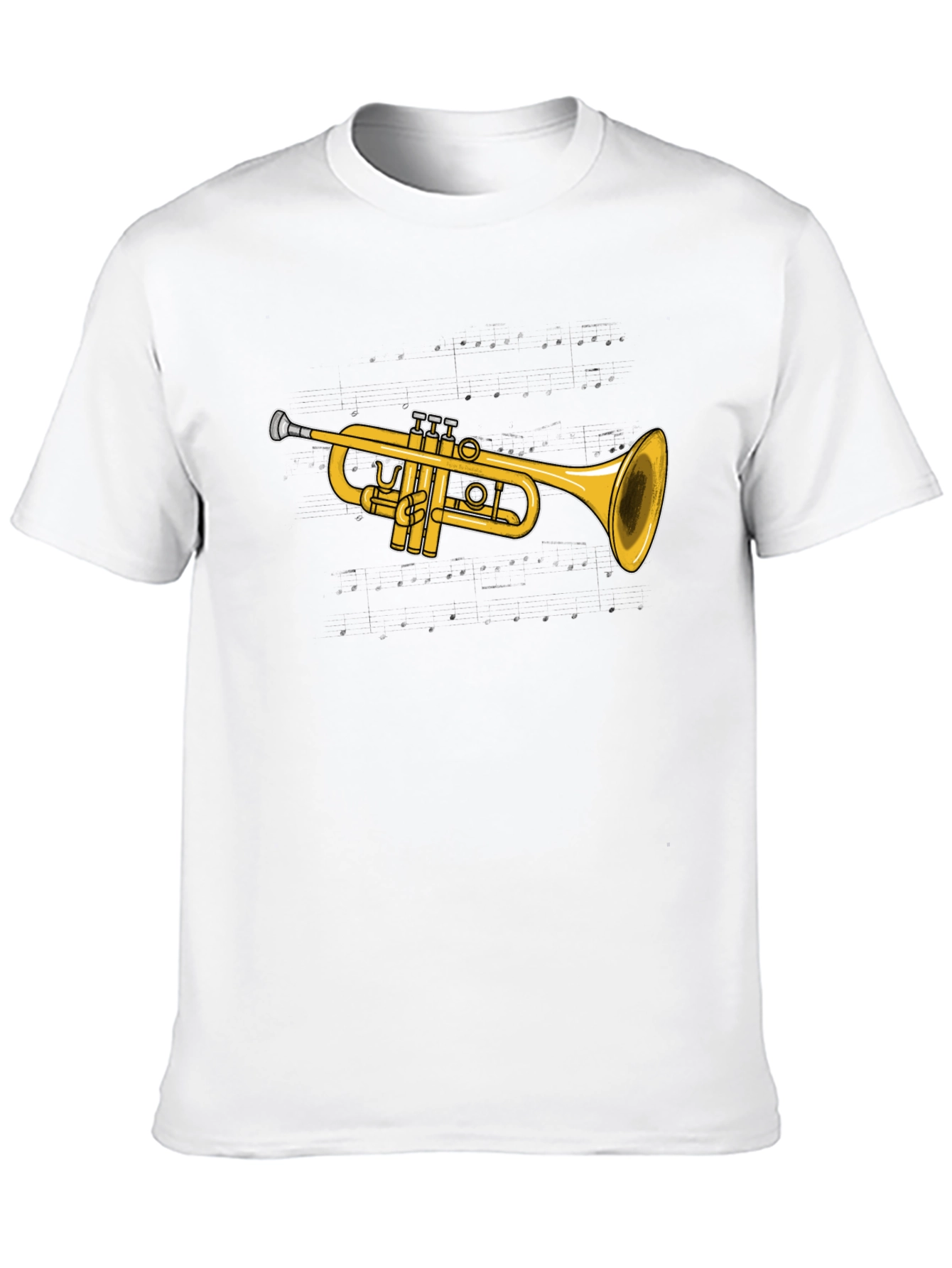 Trumpet Graphic T-Shirt