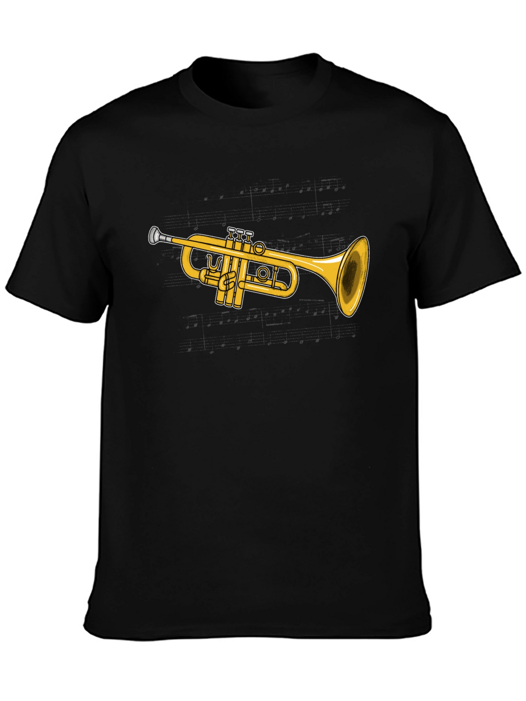 Trumpet Graphic T-Shirt