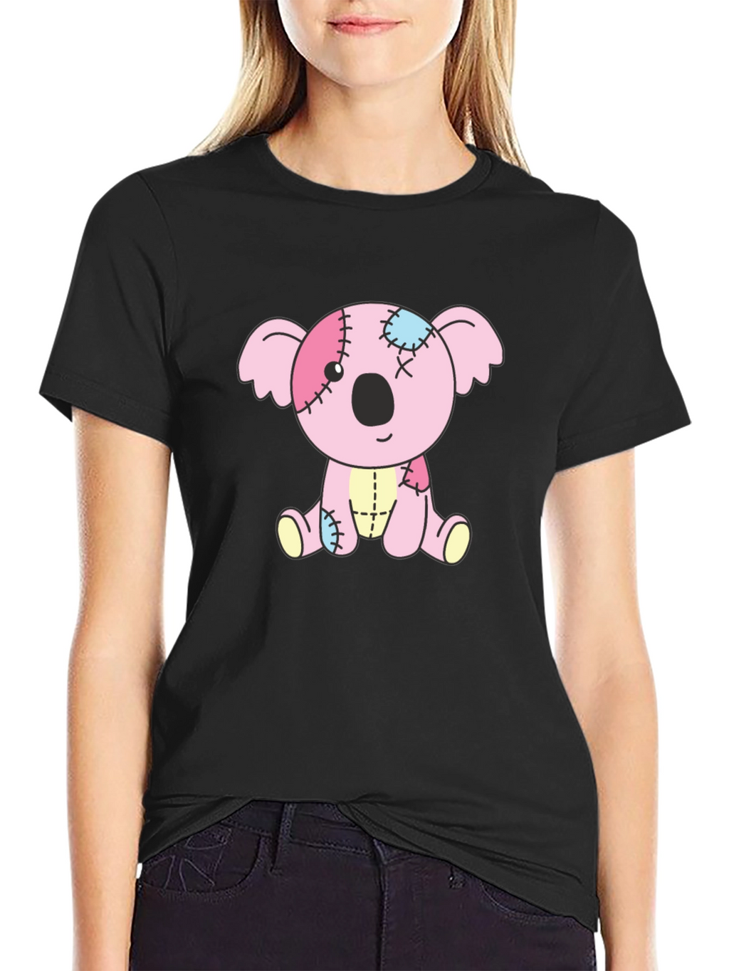 Koala Patchwork Graphic Tee - Unisex