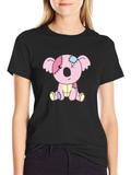 Koala Patchwork Graphic Tee - Unisex