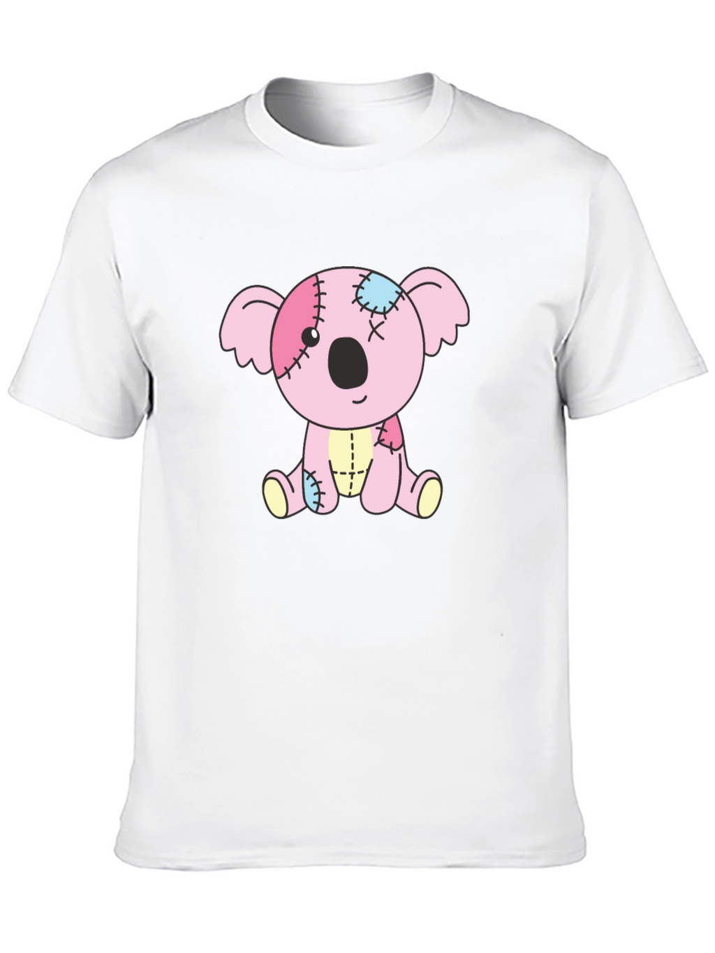 Koala Patchwork Graphic Tee - Unisex