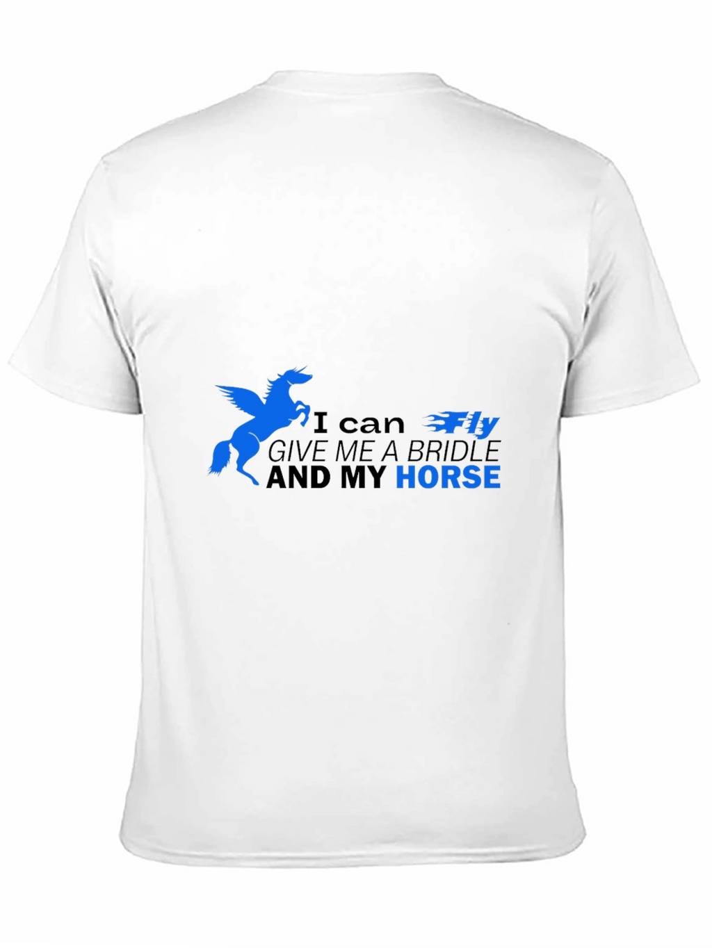I Can Fly Horse Graphic T-Shirt
