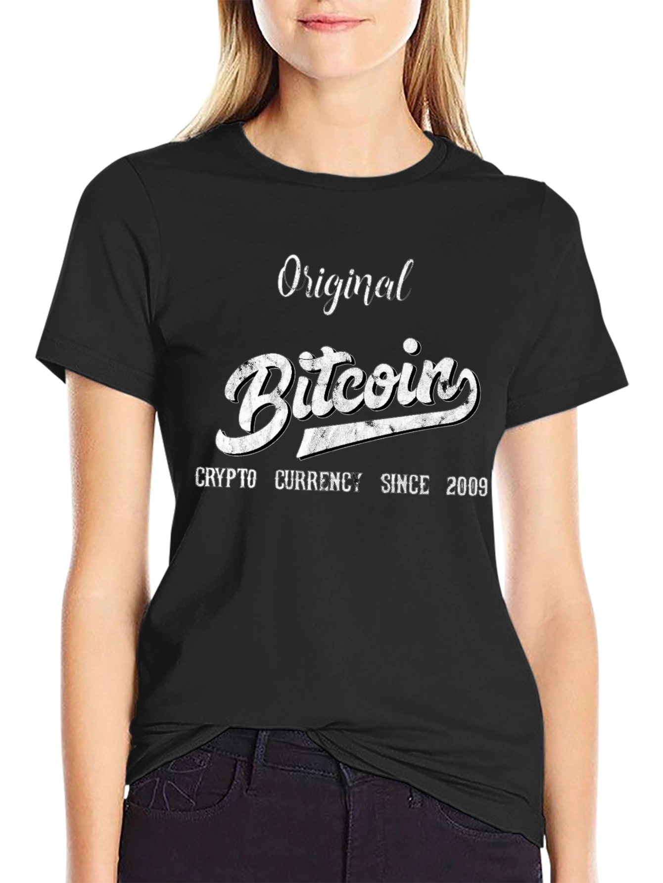 Original Bitcoin Crypto Currency T-Shirt