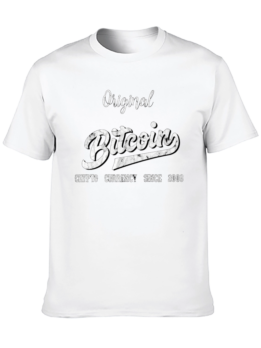 Original Bitcoin Crypto Currency T-Shirt