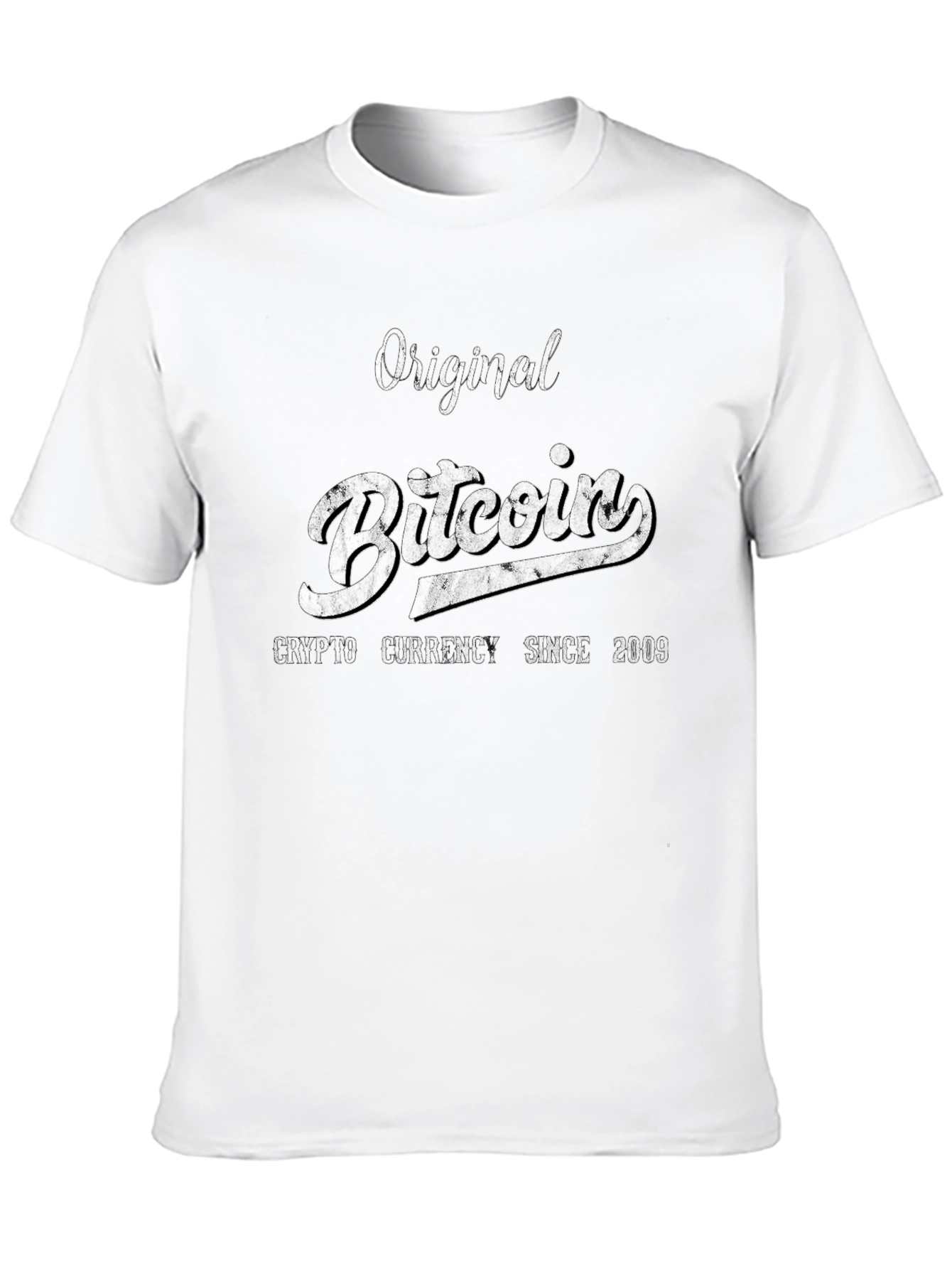 Original Bitcoin Crypto Currency T-Shirt
