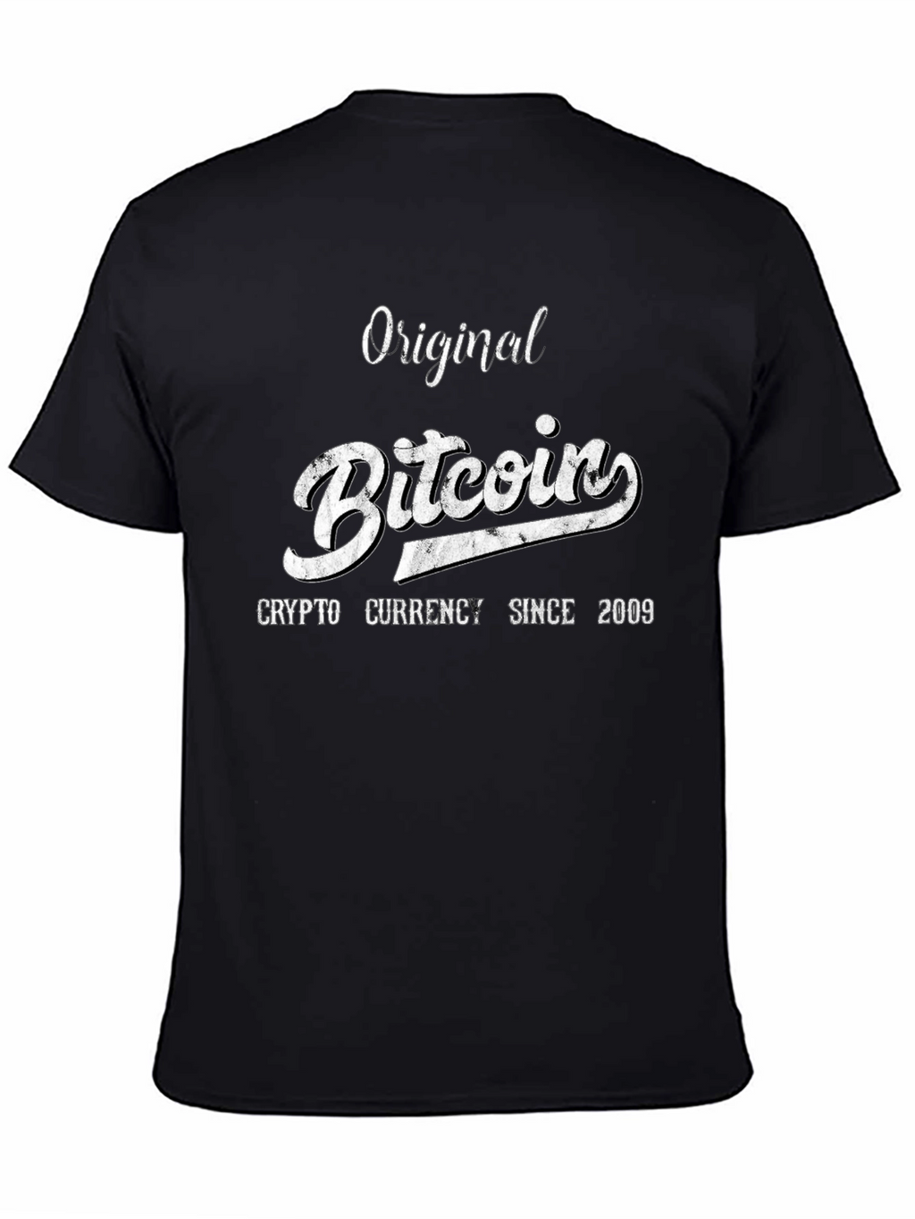 Original Bitcoin Crypto Currency T-Shirt