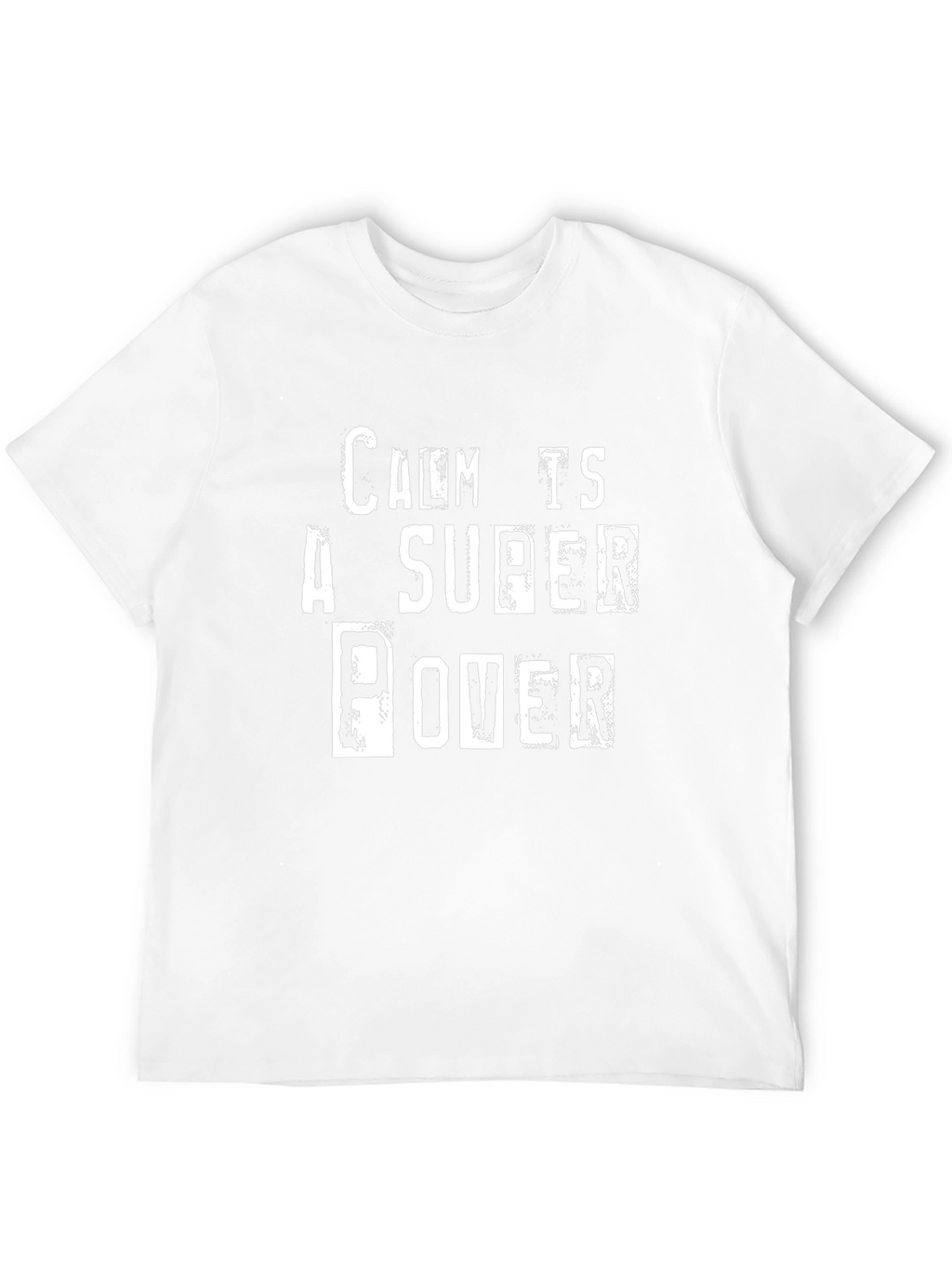 Calm is A Super Power Black T-Shirt