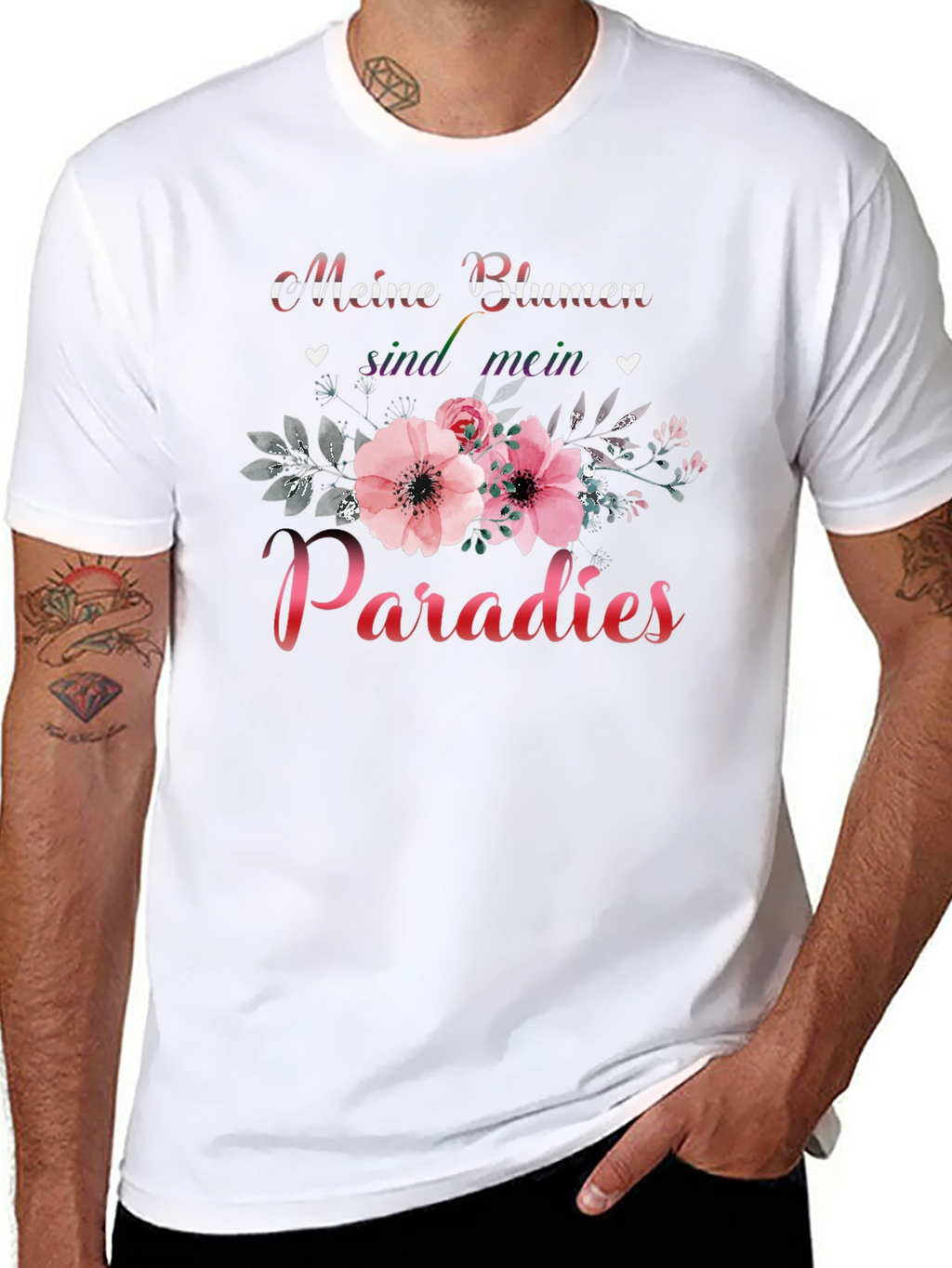 Meine Blumen Sind Mein Paradies T-Shirt