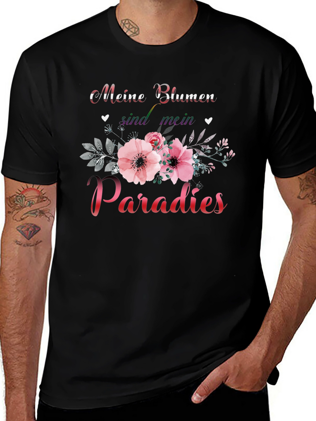 Meine Blumen Sind Mein Paradies T-Shirt