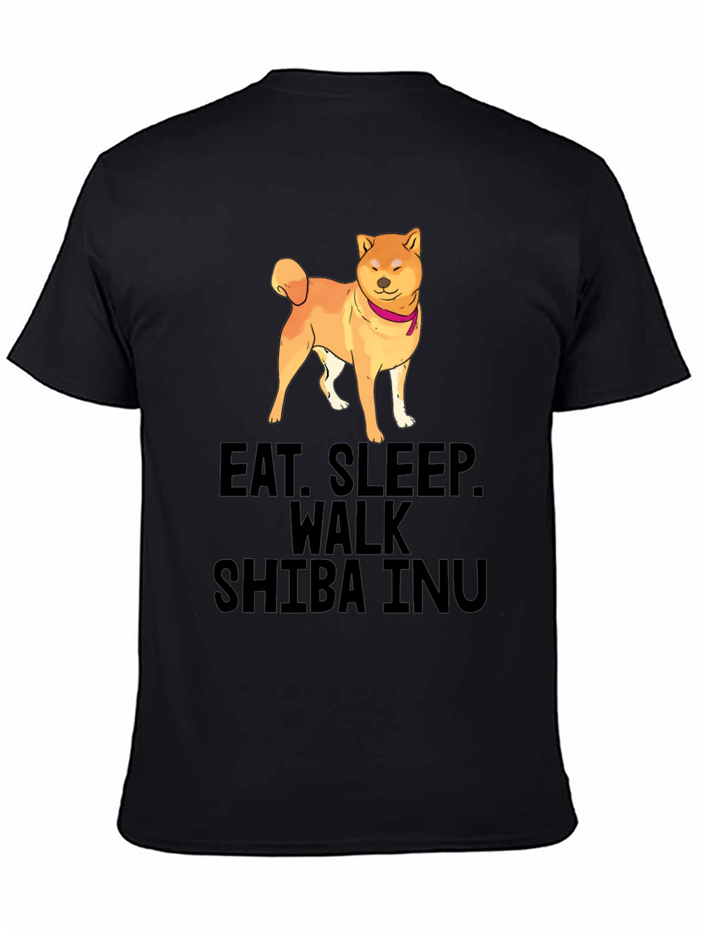 Eat Sleep Walk Shiba Inu T-Shirt