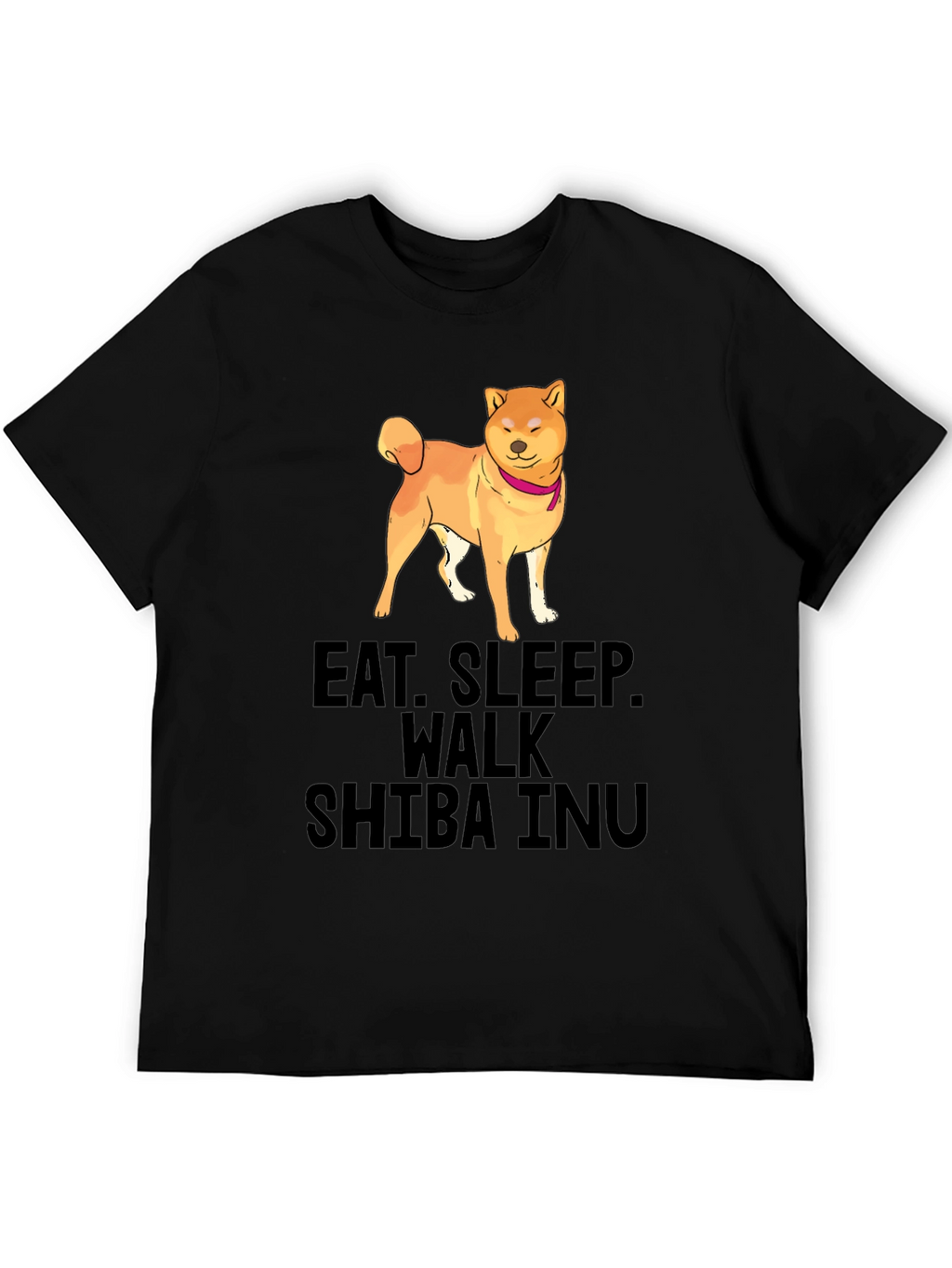 Eat Sleep Walk Shiba Inu T-Shirt