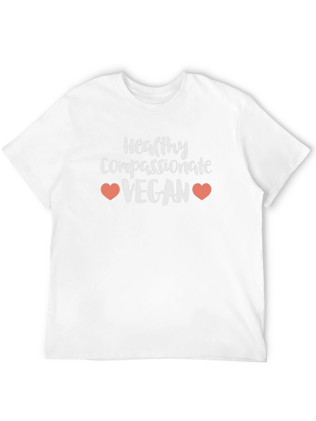 Vegan Heart T-Shirt - Healthy Compassionate