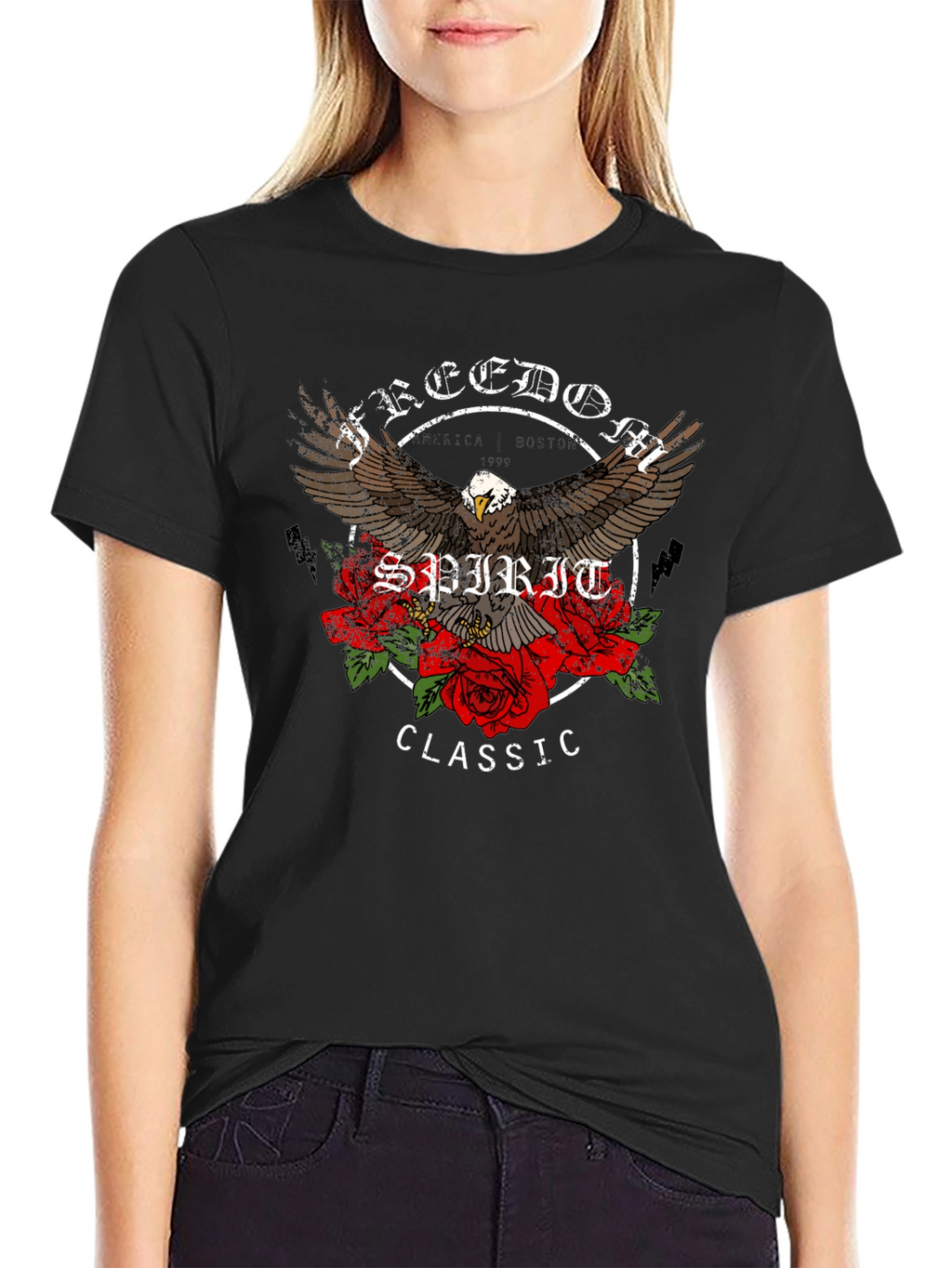 Freedom Spirit Classic Graphic T-Shirt