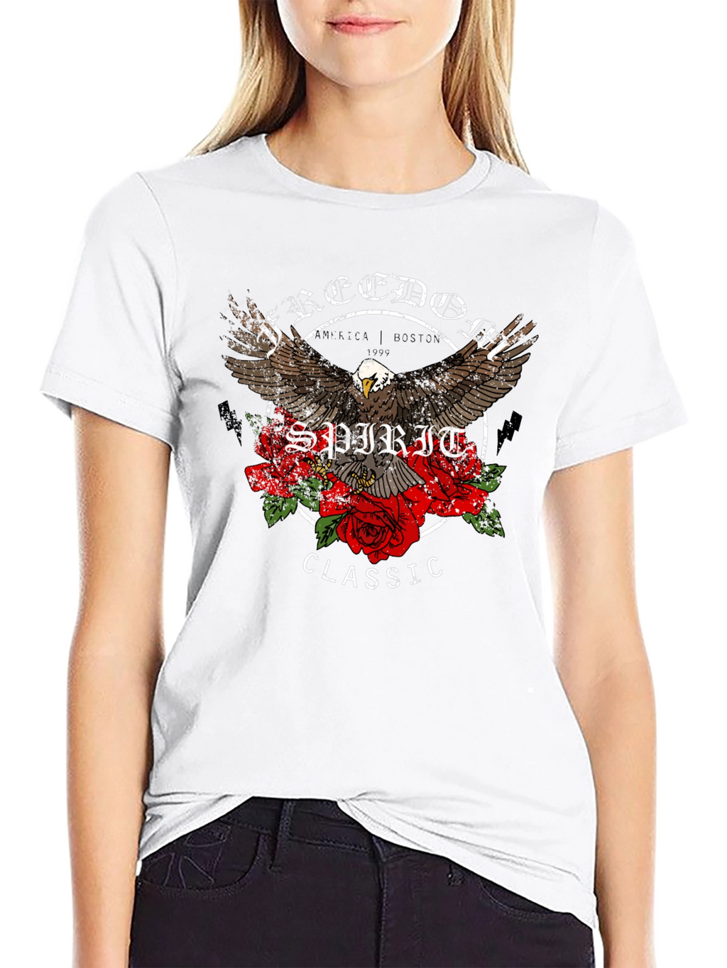 Freedom Spirit Classic Graphic T-Shirt