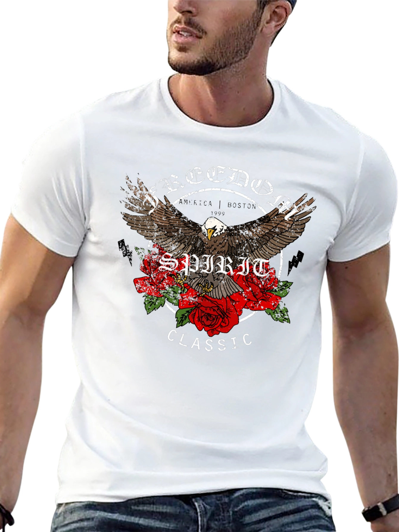 Freedom Spirit Classic Graphic T-Shirt