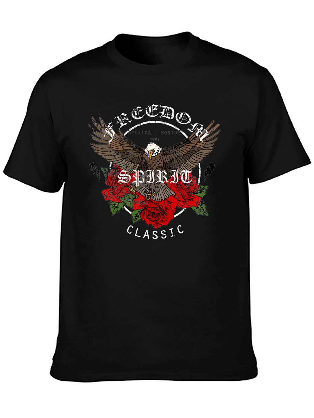 Freedom Spirit Classic Graphic T-Shirt