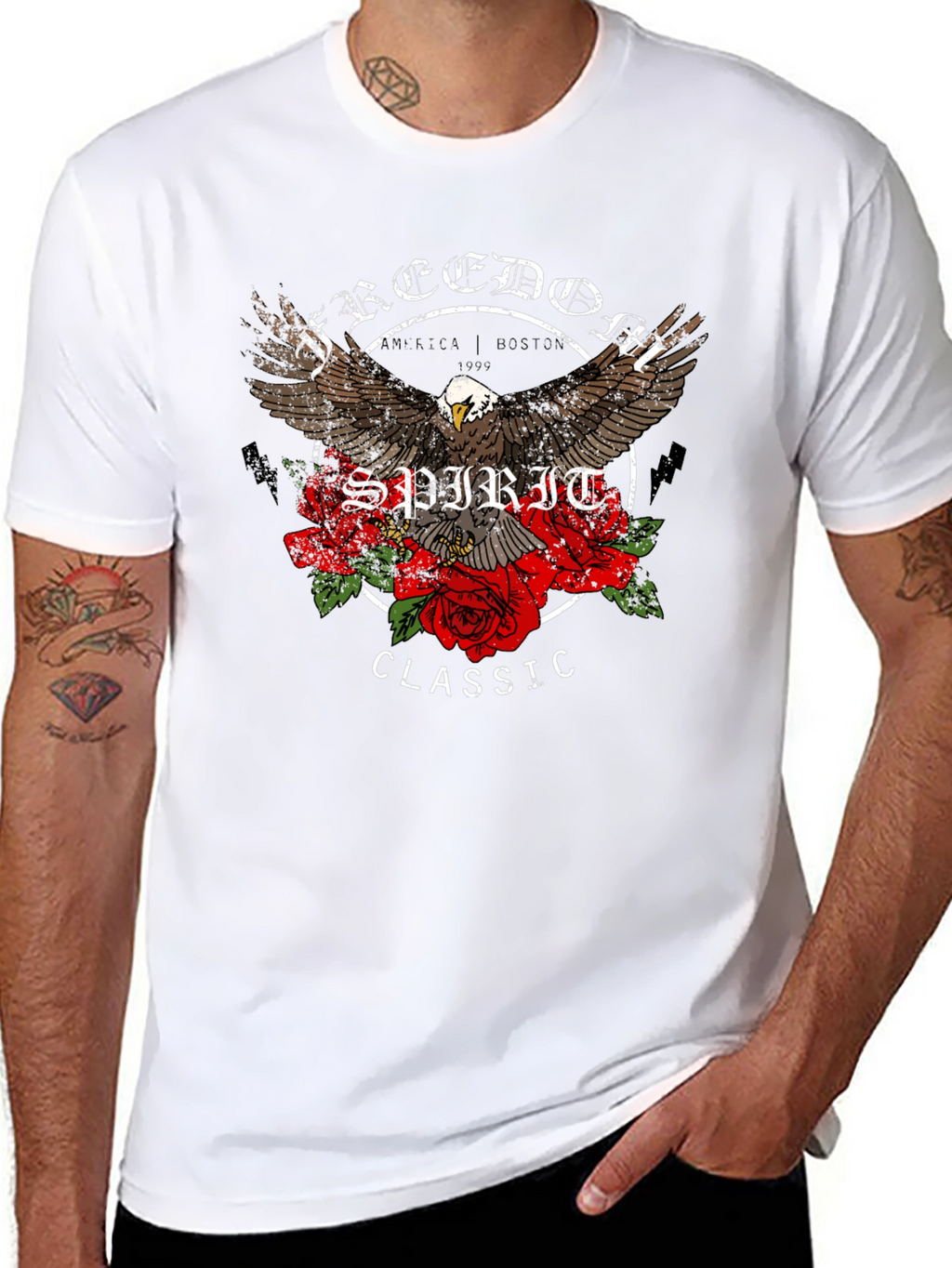 Freedom Spirit Classic Graphic T-Shirt