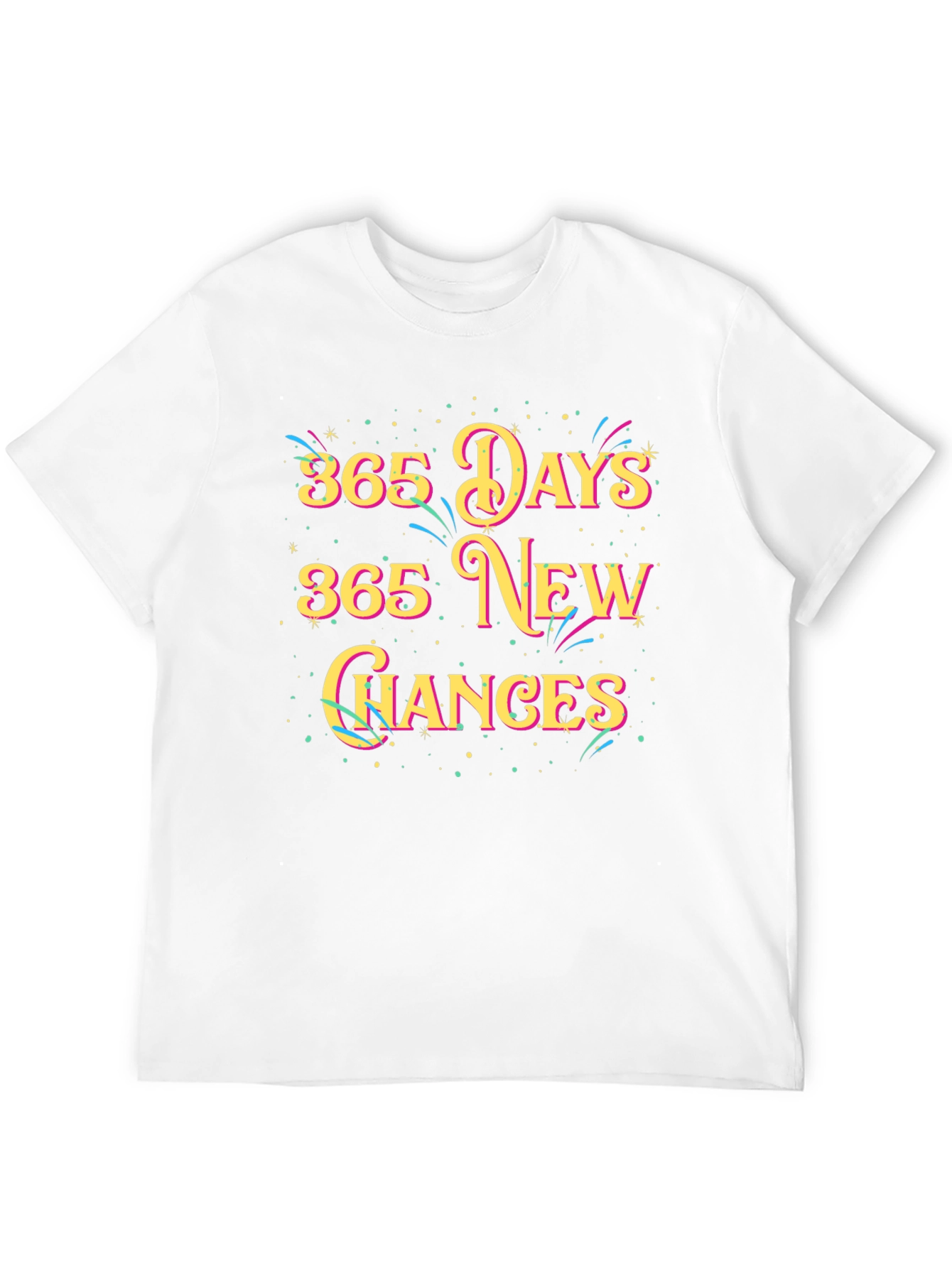365 Days New Chances Graphic Tee