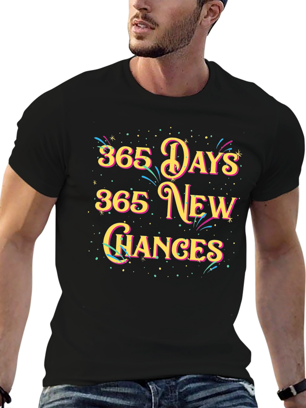 365 Days New Chances Graphic Tee
