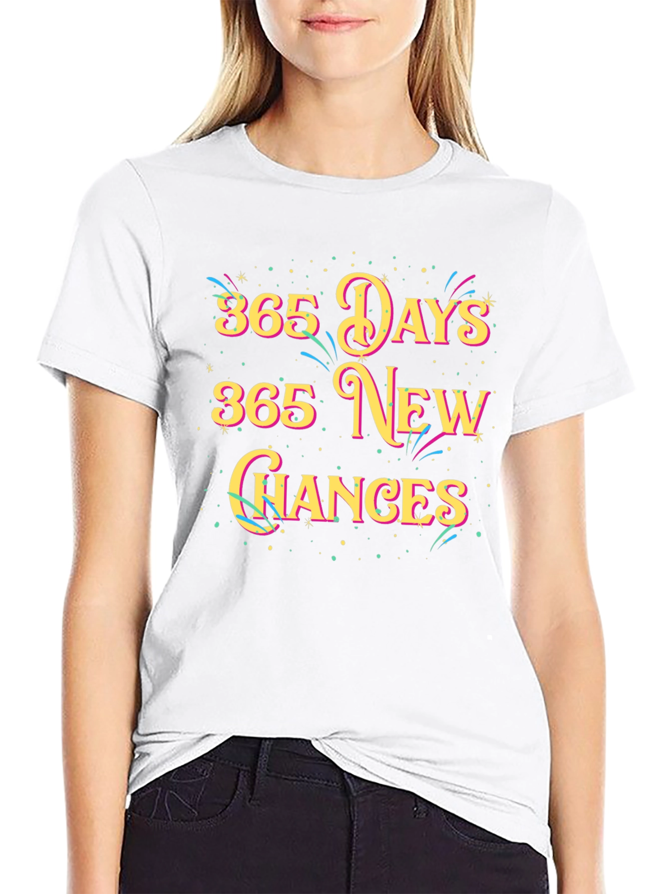 365 Days New Chances Graphic Tee