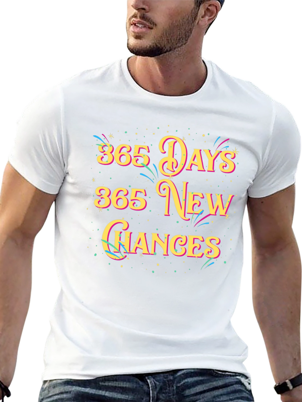 365 Days New Chances Graphic Tee