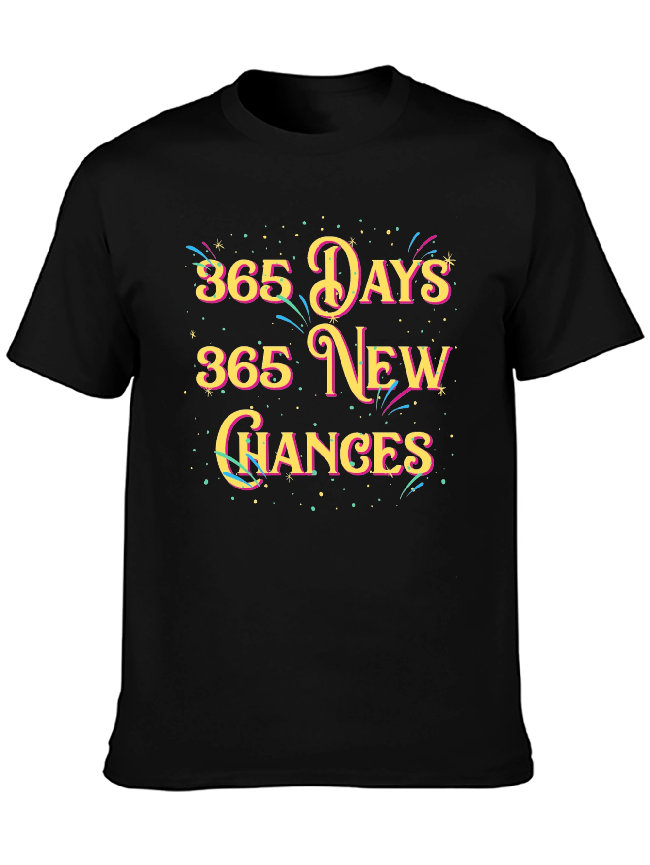 365 Days New Chances Graphic Tee