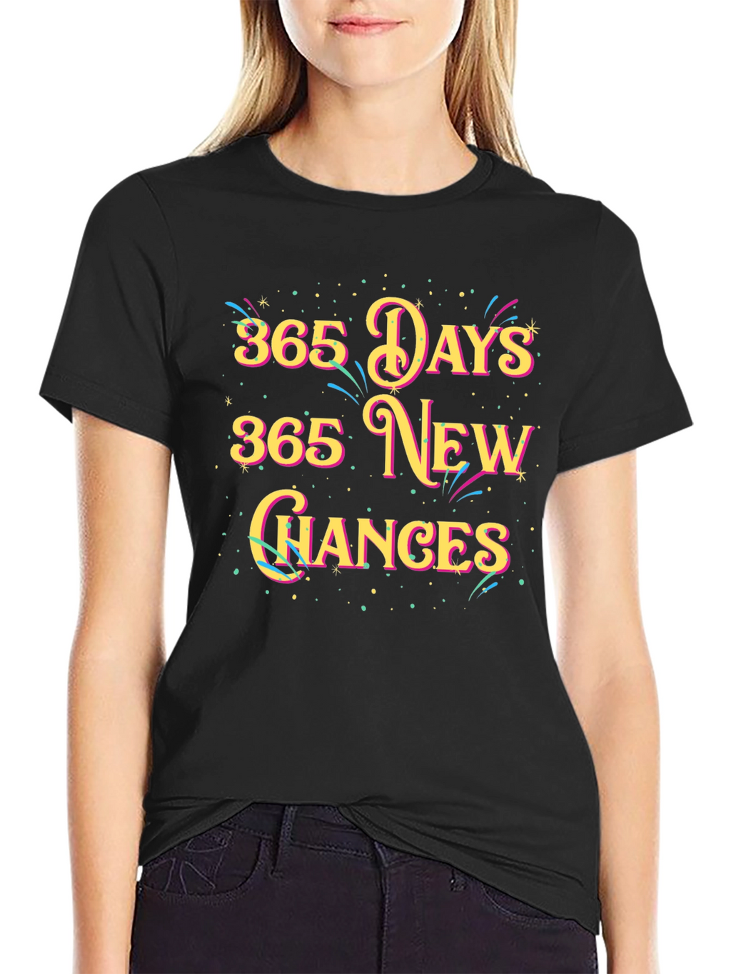 365 Days New Chances Graphic Tee