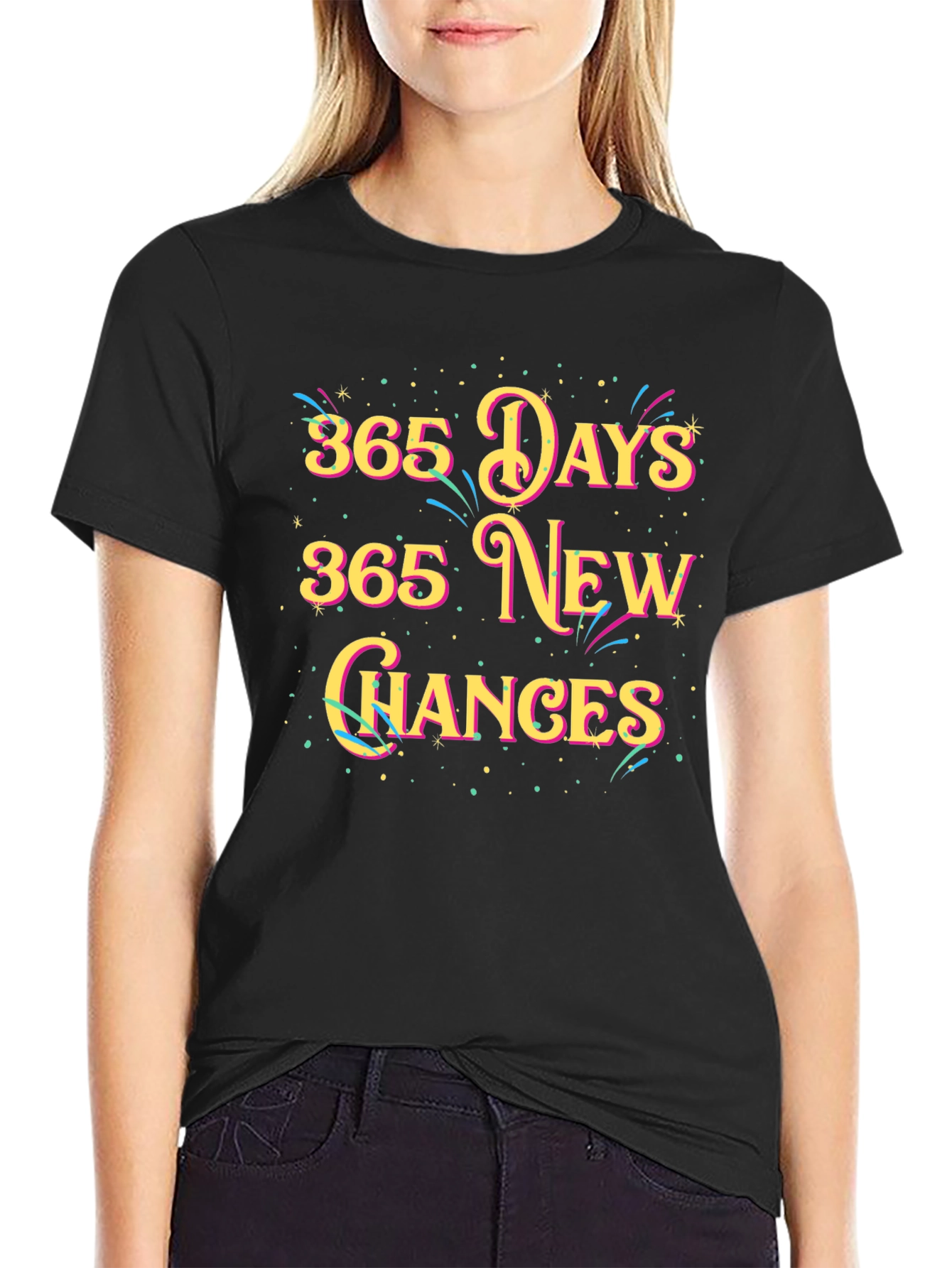 365 Days New Chances Graphic Tee
