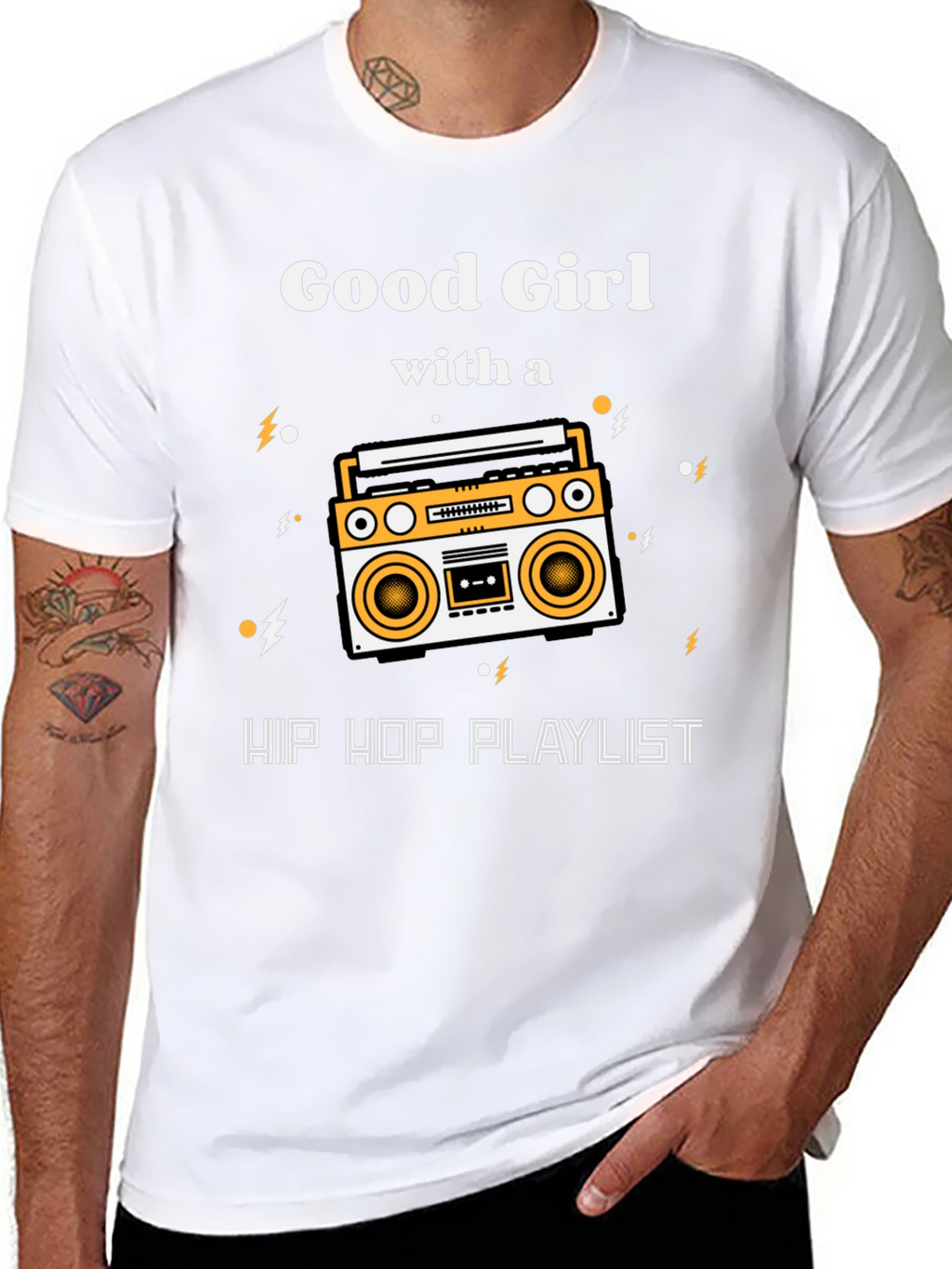 Good Girl Hip Hop Playlist Graphic T-Shirt
