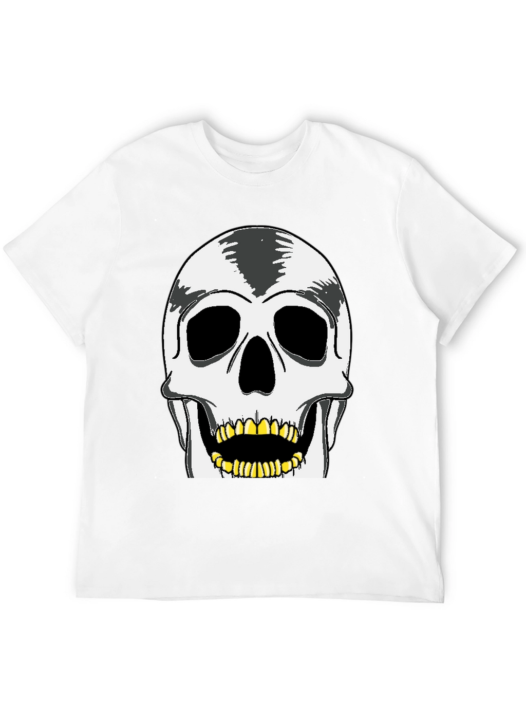 Skull Graphic Tee - Rocker Style