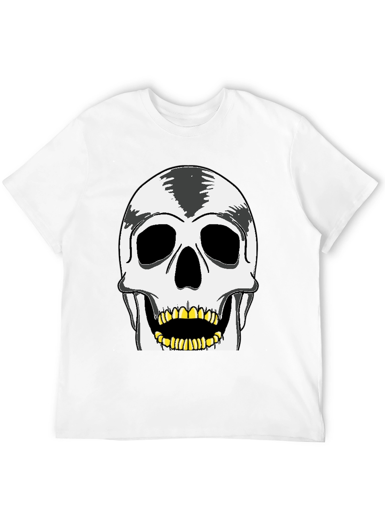 Skull Graphic Tee - Rocker Style