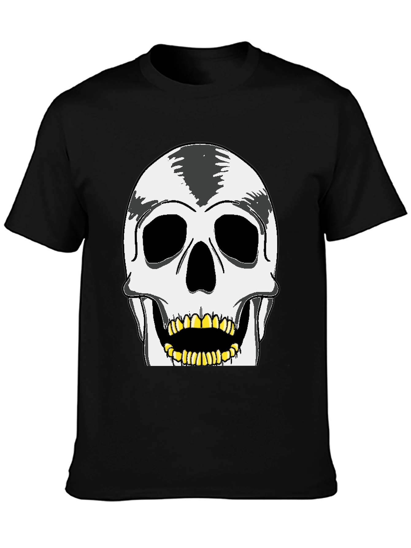 Skull Graphic Tee - Rocker Style