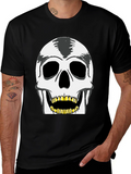 Skull Graphic Tee - Rocker Style