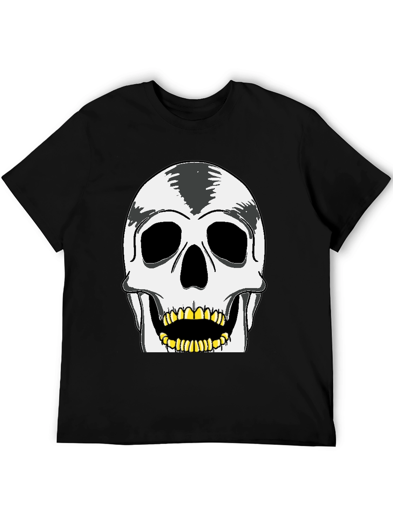 Skull Graphic Tee - Rocker Style