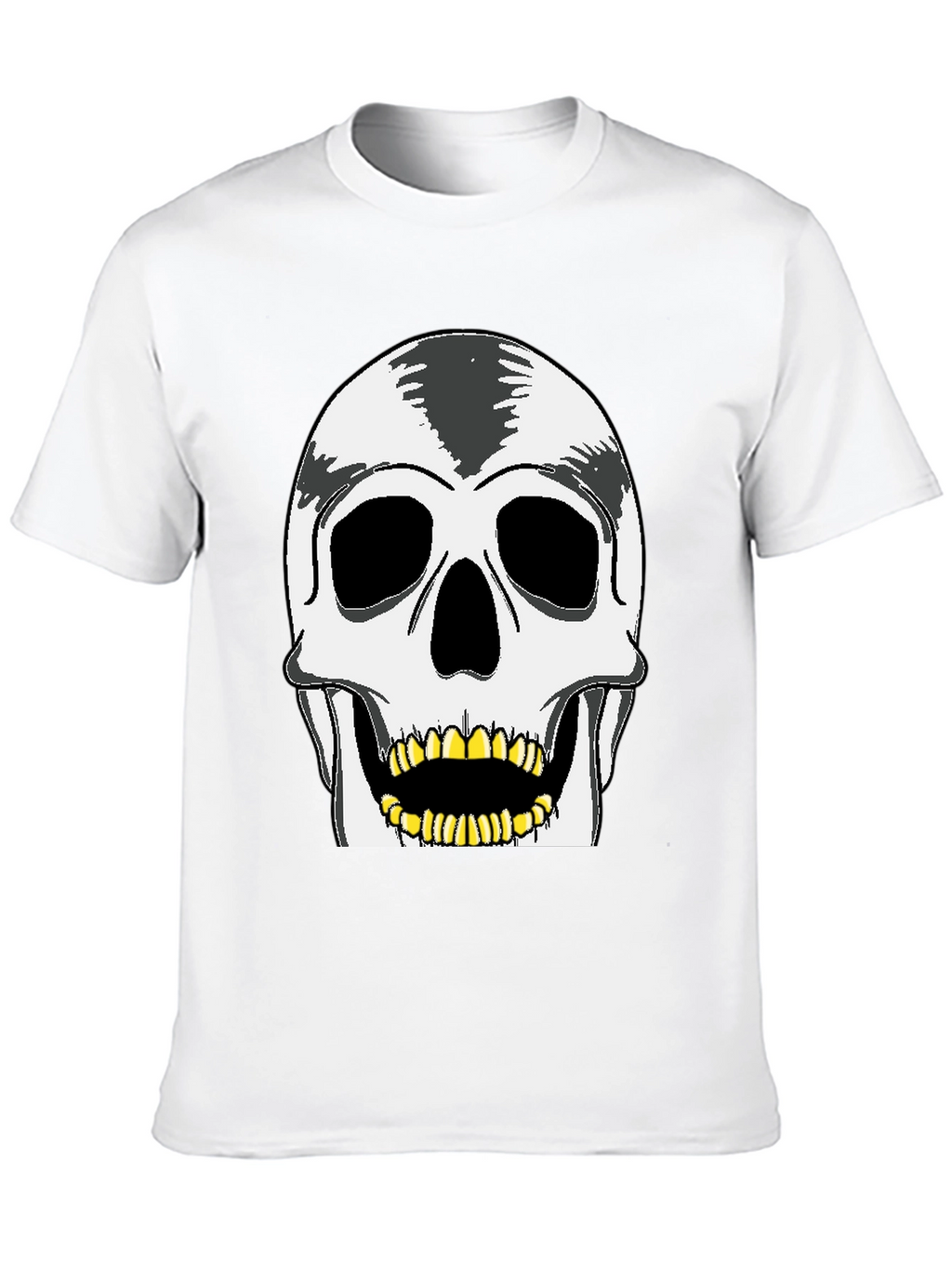 Skull Graphic Tee - Rocker Style