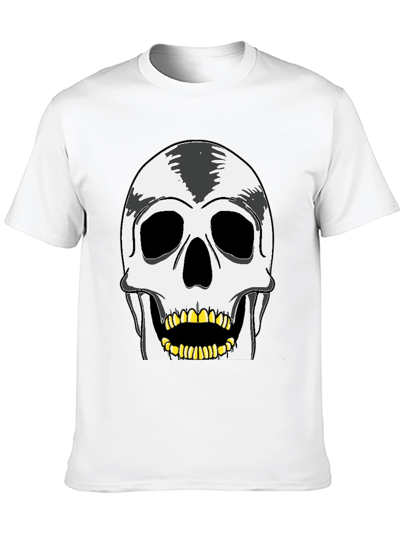 Skull Graphic Tee - Rocker Style