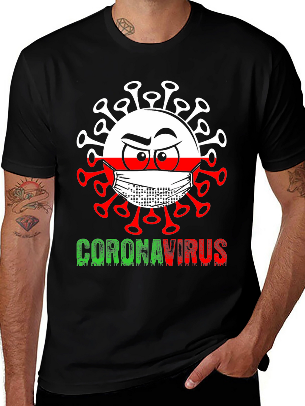 Coronavirus Graphic T-Shirt